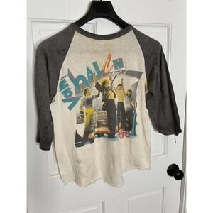 Van Halen 5150 1986 Original Concert Shirt 3/4 Sleeves